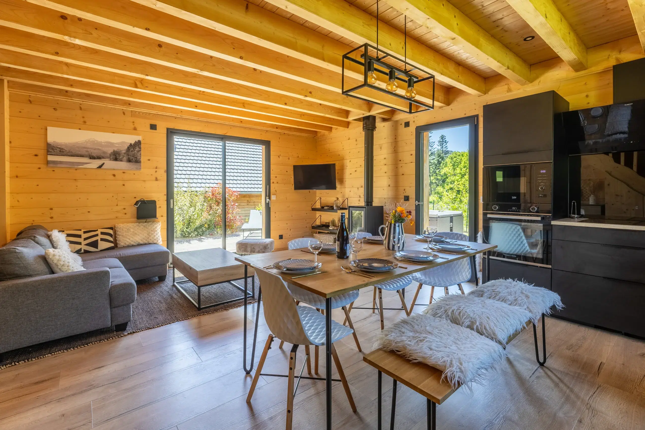 Photographie immobilière après traitement HDR
